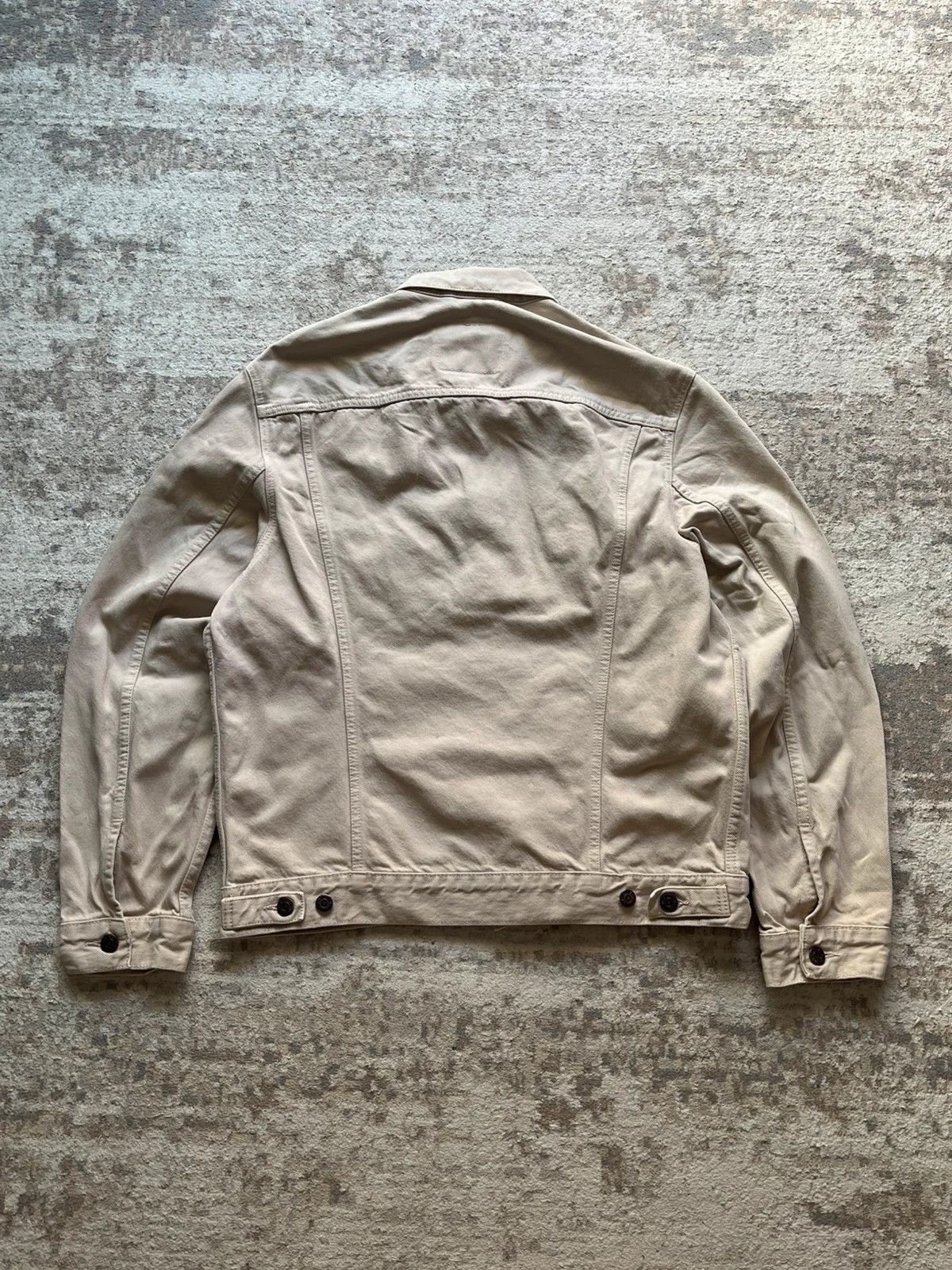 Levi's Levi’s 70503 02 Sz L Denim Jacket Beige Vintage 1997 Rare Size US L / EU 52-54 / 3 - 16 Thumbnail