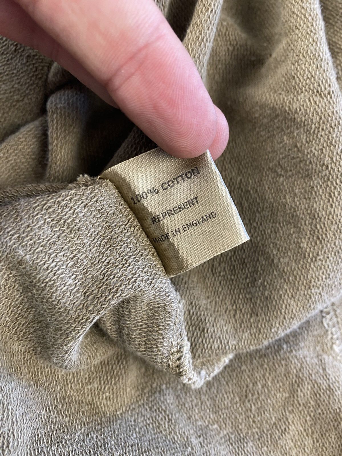 Represent Clo. Represent Made In England Army Olive Long Sleeve Size: M Size US M / EU 48-50 / 2 - 5 Thumbnail