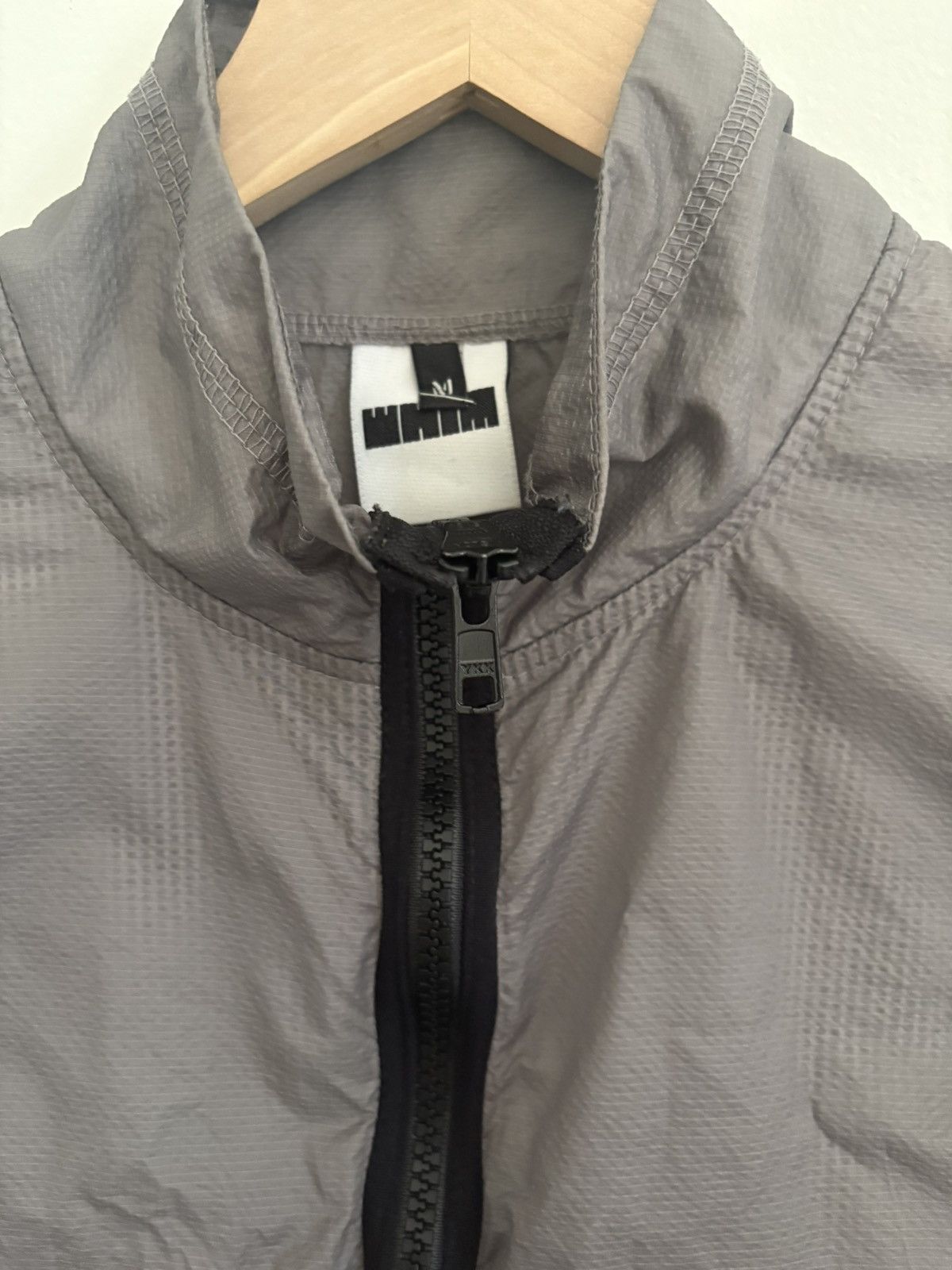 Whim Golf Whim Golf Packable Transparent Grid Nylon Full Zip Vest Size US M / EU 48-50 / 2 - 8 Thumbnail