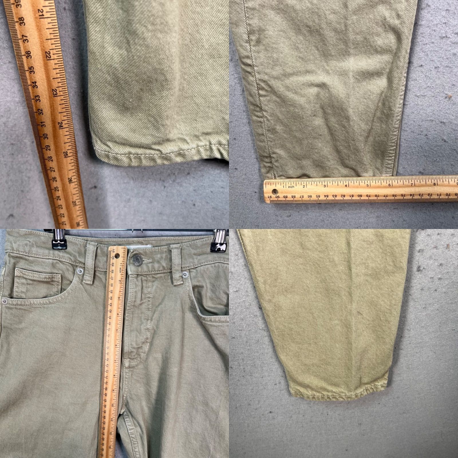 Mango Mango Jeans Men 31 Beige Slim Fit Cotton Blend Denim 5-Pocket Tapered Inseam 27 Vintage No Yes Shirts? Size US 31 - 8 Thumbnail