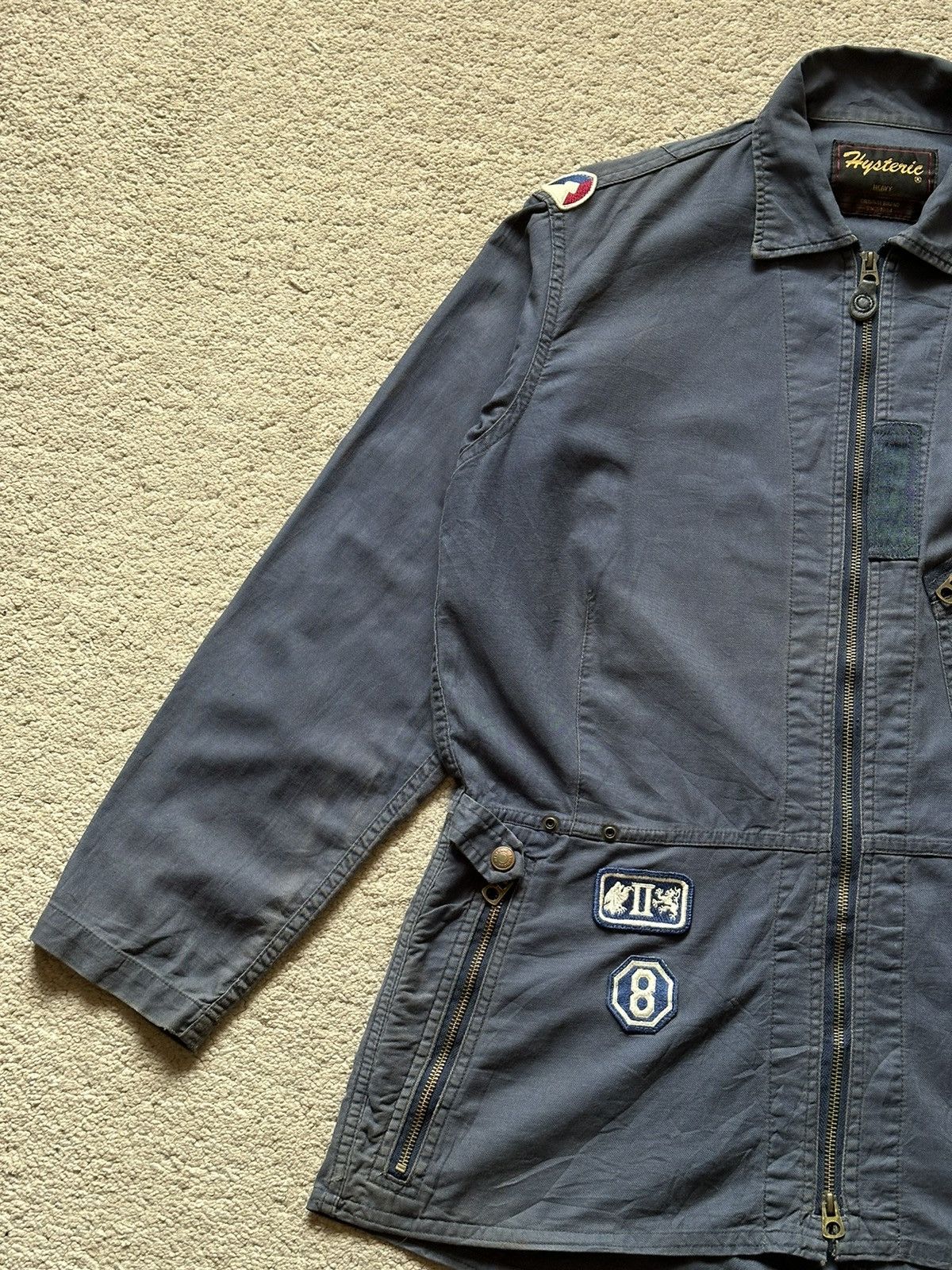 Hysteric Glamour 1990s Hysteric Glamours Air Force Jacket Size US L / EU 52-54 / 3 - 4 Thumbnail
