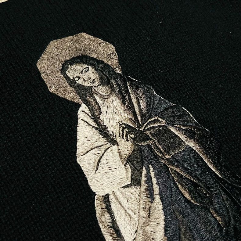 Wacko Maria WackoMaria Embroidered Cardigan Sweater Made in Japan- DMC Size US L / EU 52-54 / 3 - 1 Thumbnail
