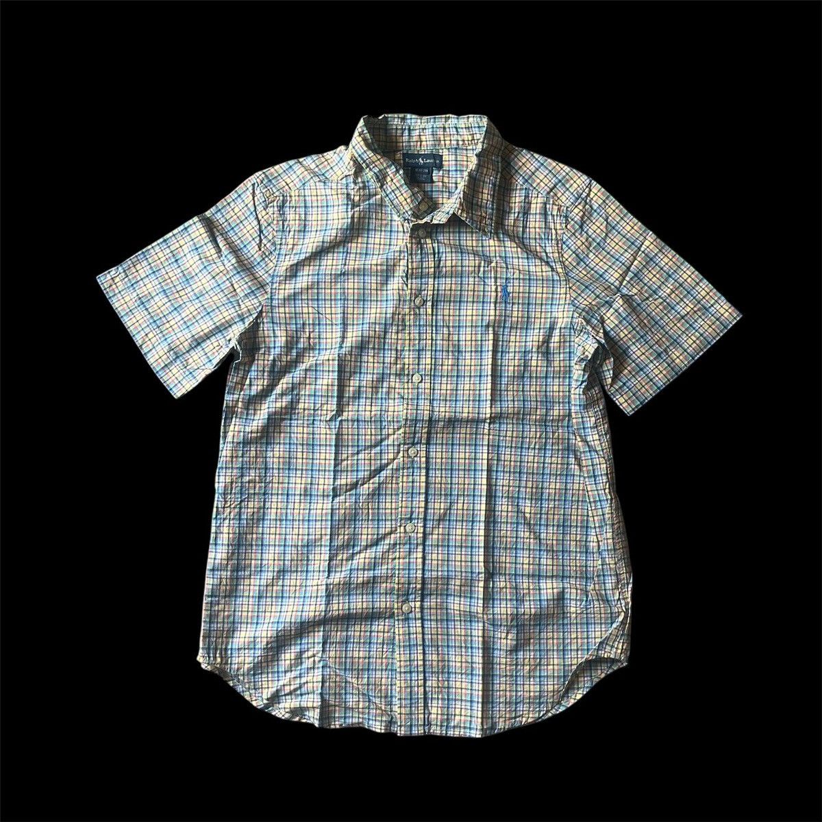 Polo Ralph Lauren × Ralph Lauren Ralph Lauren Plaid Multicolor Shirt Size XL Boy Size US XL / EU 56 / 4 - 1 Thumbnail