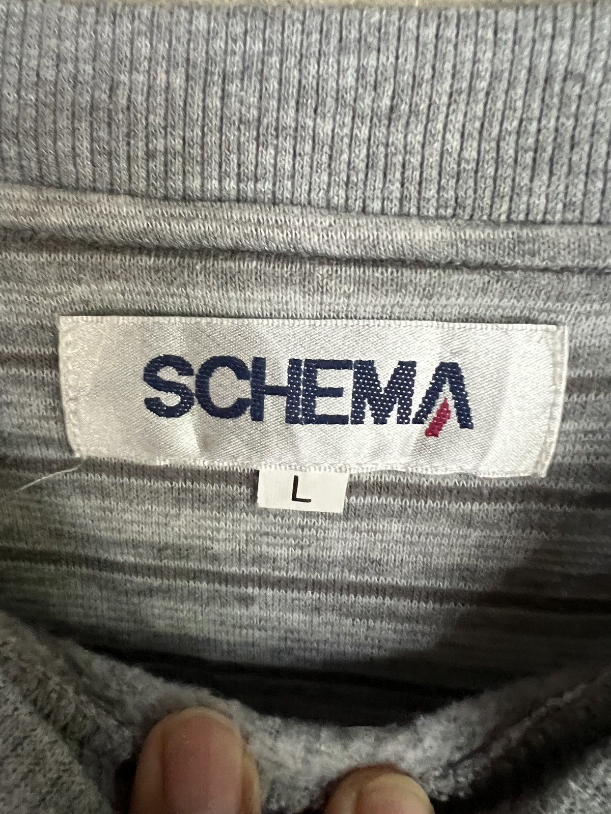 Vintage Vintage Schema Striped Design Sweatshirt Size US L / EU 52-54 / 3 - 4 Thumbnail