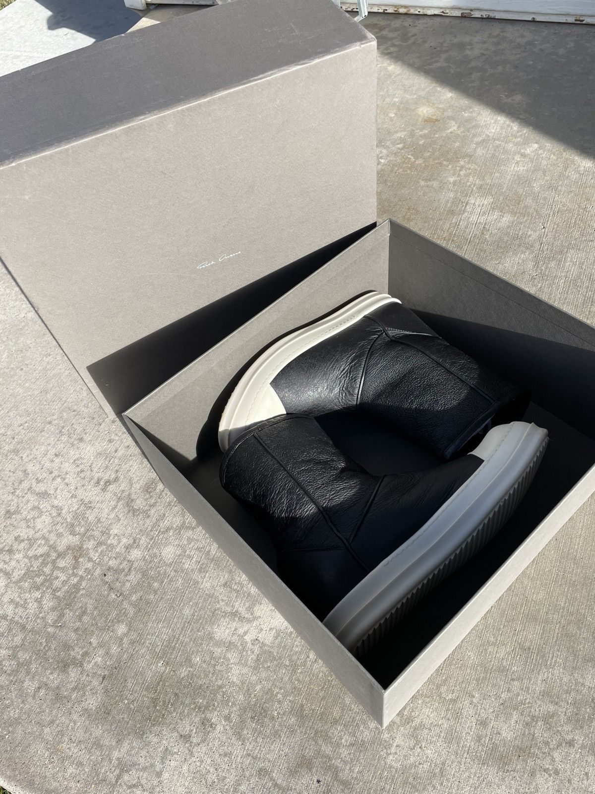 Rick Owens Rick Owens Shearling Ankle Boots Size US 8.5 / EU 41-42 - 10 Thumbnail