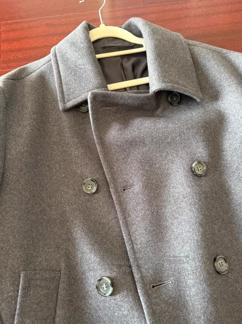 Versace Versace Woolen coat Size S / US 4 / IT 40 - 2 Thumbnail