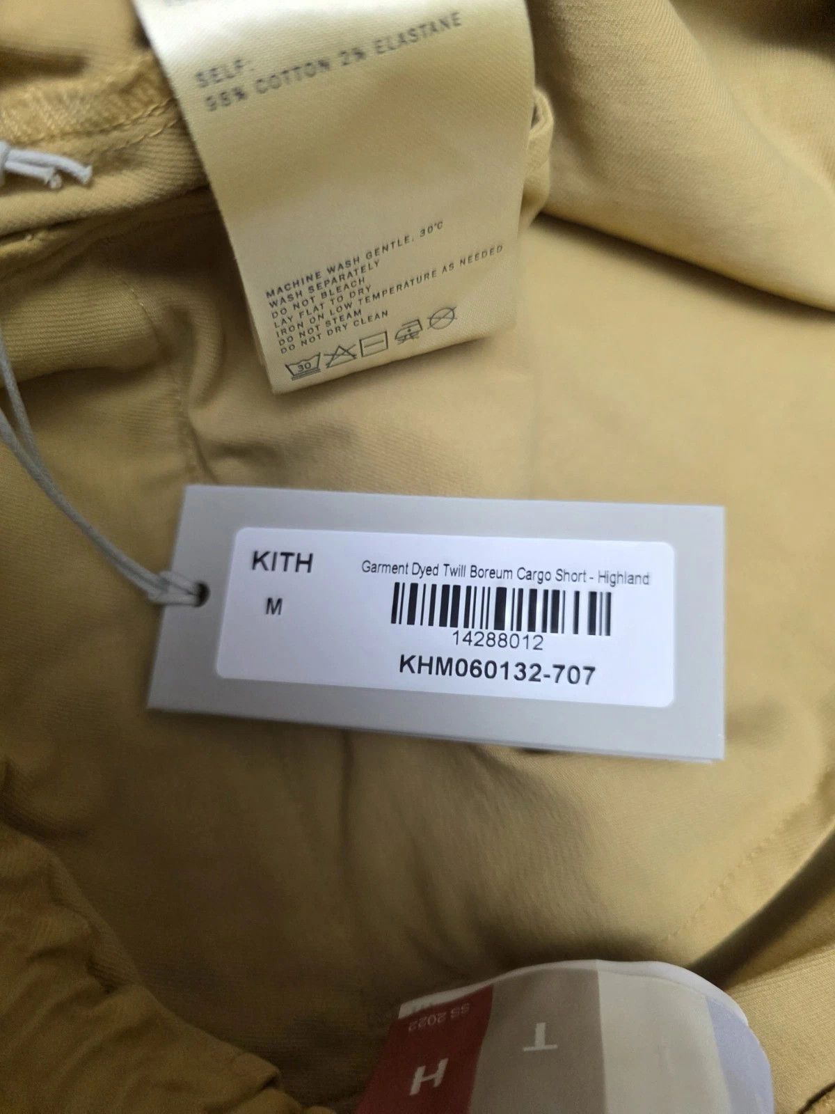 Kith Kith Garment Dyed Twill Boreum Cargo Shorts in Highland Med Size US 32 / EU 48 - 13 Thumbnail