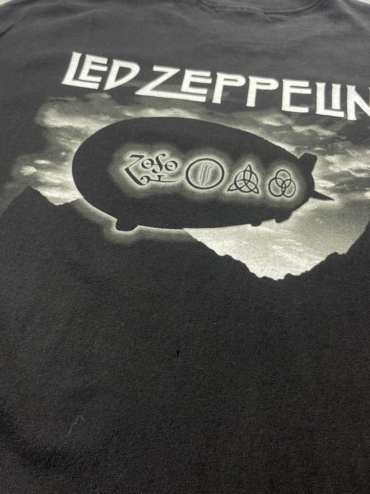 Led Zeppelin Vintage Led Zeppelin Black Graphic Band T-Shirt Size XL 00s Size US XL / EU 56 / 4 - 11 Thumbnail