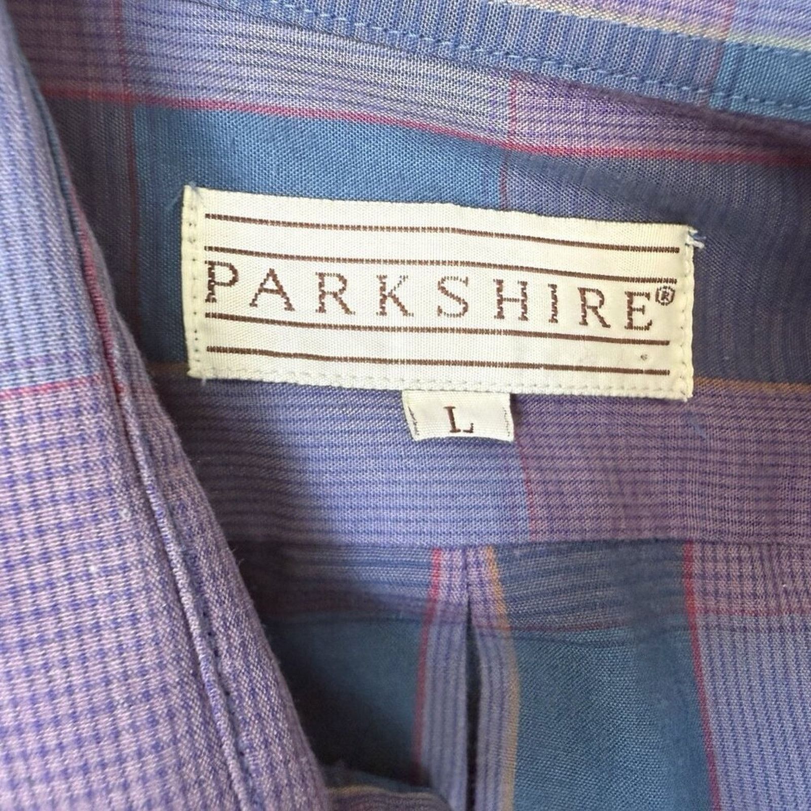 Vintage Vintage PARKSHIRE Men's Button Down Summer Plaid GORP Dad Size US L / EU 52-54 / 3 - 10 Thumbnail