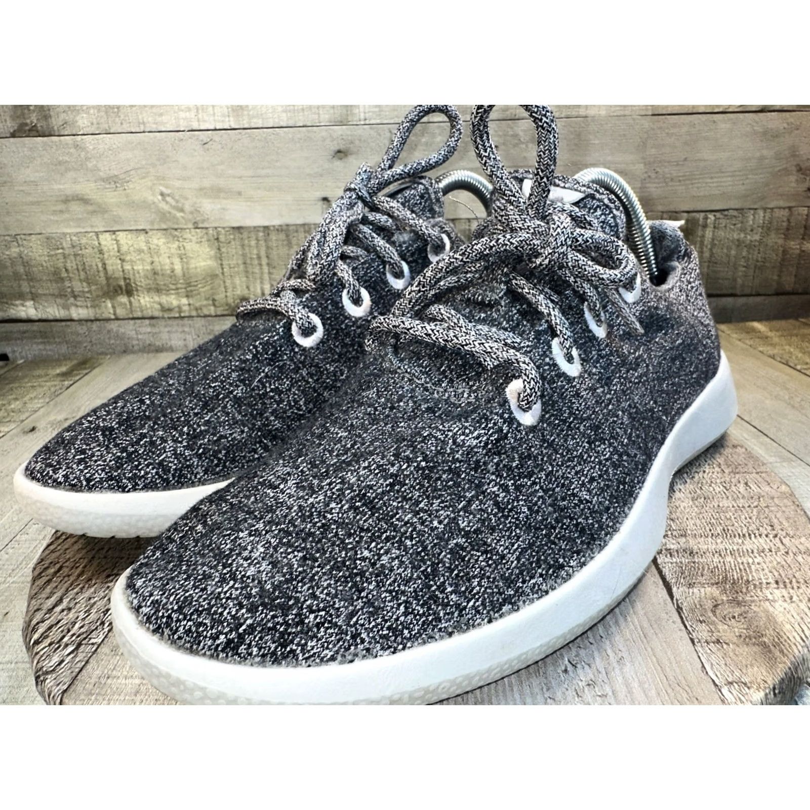 Allbirds Womens Allbirds Wool Runners Charcoal Gray Comfort Running Shoes. Size 10. Size US 10 / IT 40 - 3 Thumbnail