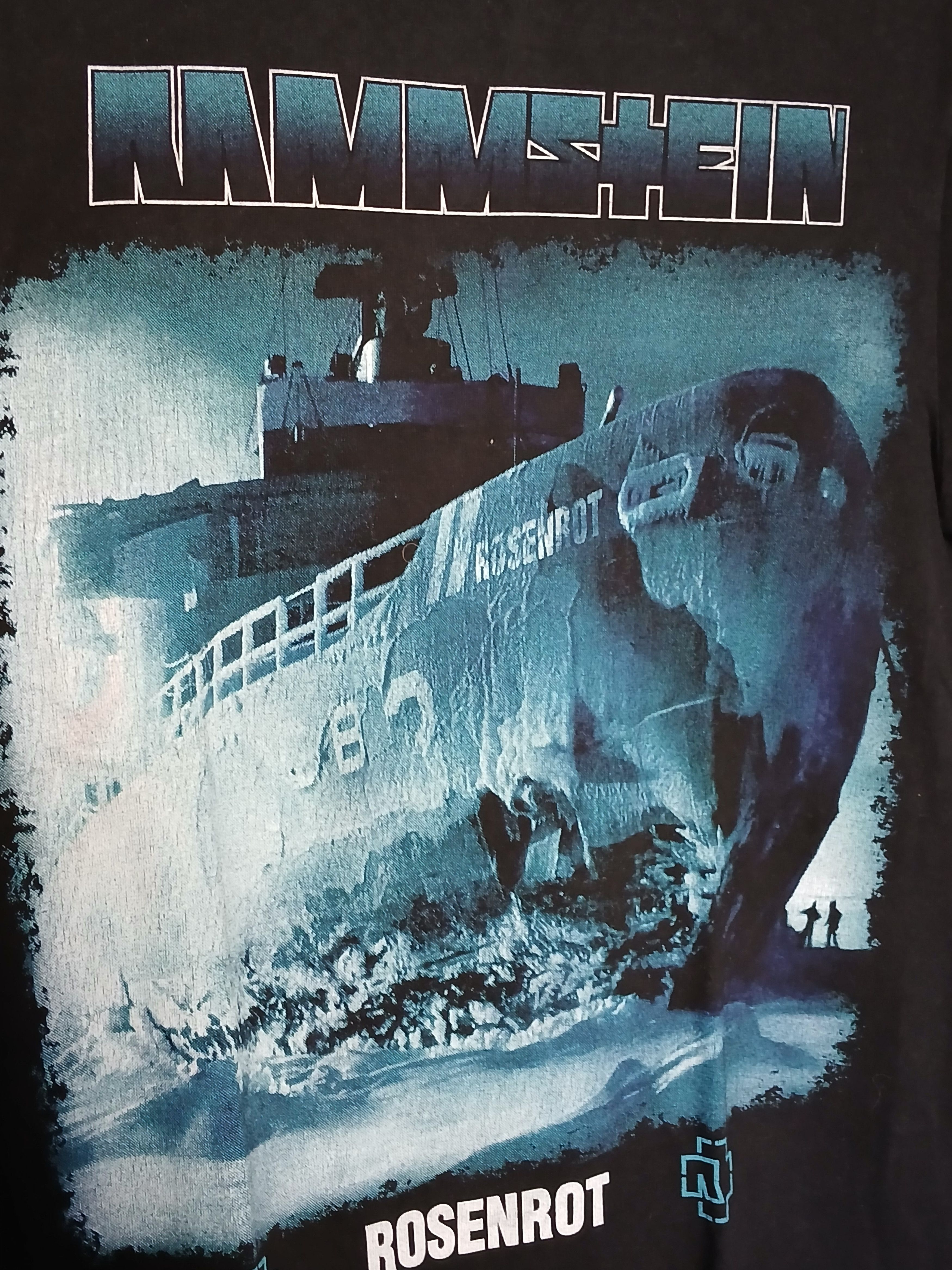 Band Tees Vintage Rammstein Rosenrot T-Shirt Size US M / EU 48-50 / 2 - 3 Thumbnail