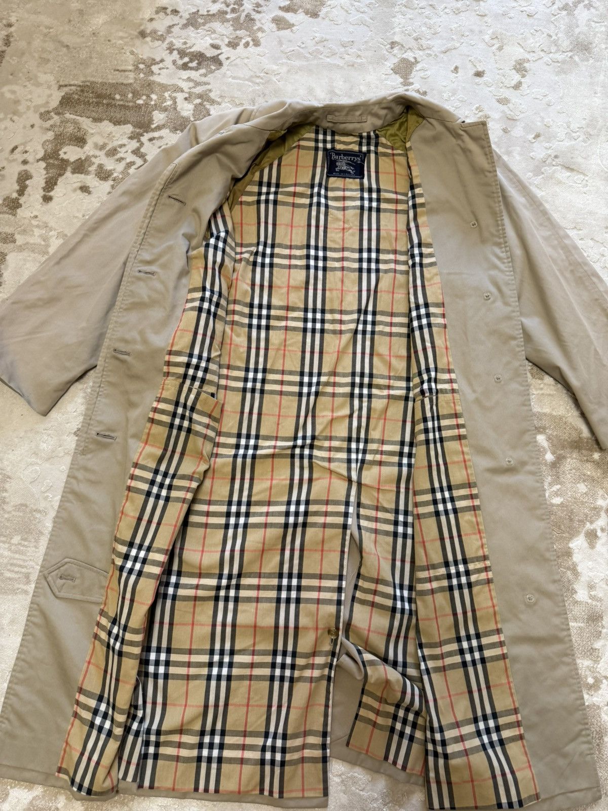 Burberry Vintage Burberry Trench Coat Jacket Size L - XL Size US XL / EU 56 / 4 - 3 Thumbnail