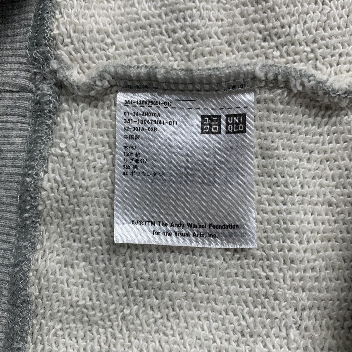 Andy Warhol × Uniqlo Uniqlo Andy Warhol hoodie camouflage spell-out logo hoodie Size M / US 6-8 / IT 42-44 - 8 Thumbnail