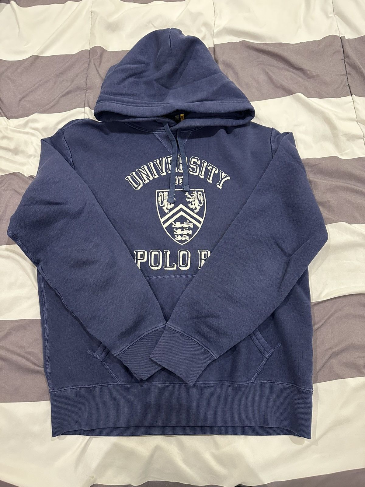 Polo Ralph Lauren Blue University of Polo Ralph Lauren Hoodie Size US S / EU 44-46 / 1 - 1 Thumbnail