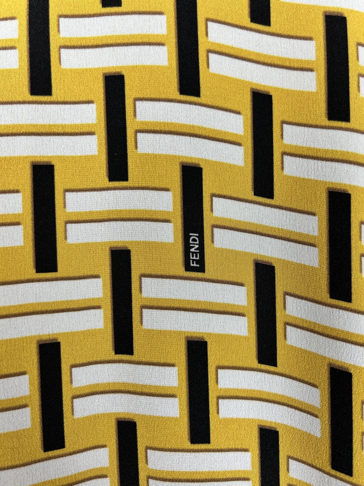 Fendi Fendi 2014 Resort Collection Silk Midi Dress Size M / US 6-8 / IT 42-44 - 3 Thumbnail