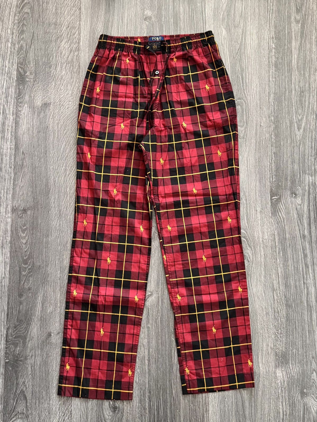 Polo Ralph Lauren Polo Ralph Lauren Monogram Pyjama Trousers Size US 30 / EU 46 - 1 Thumbnail