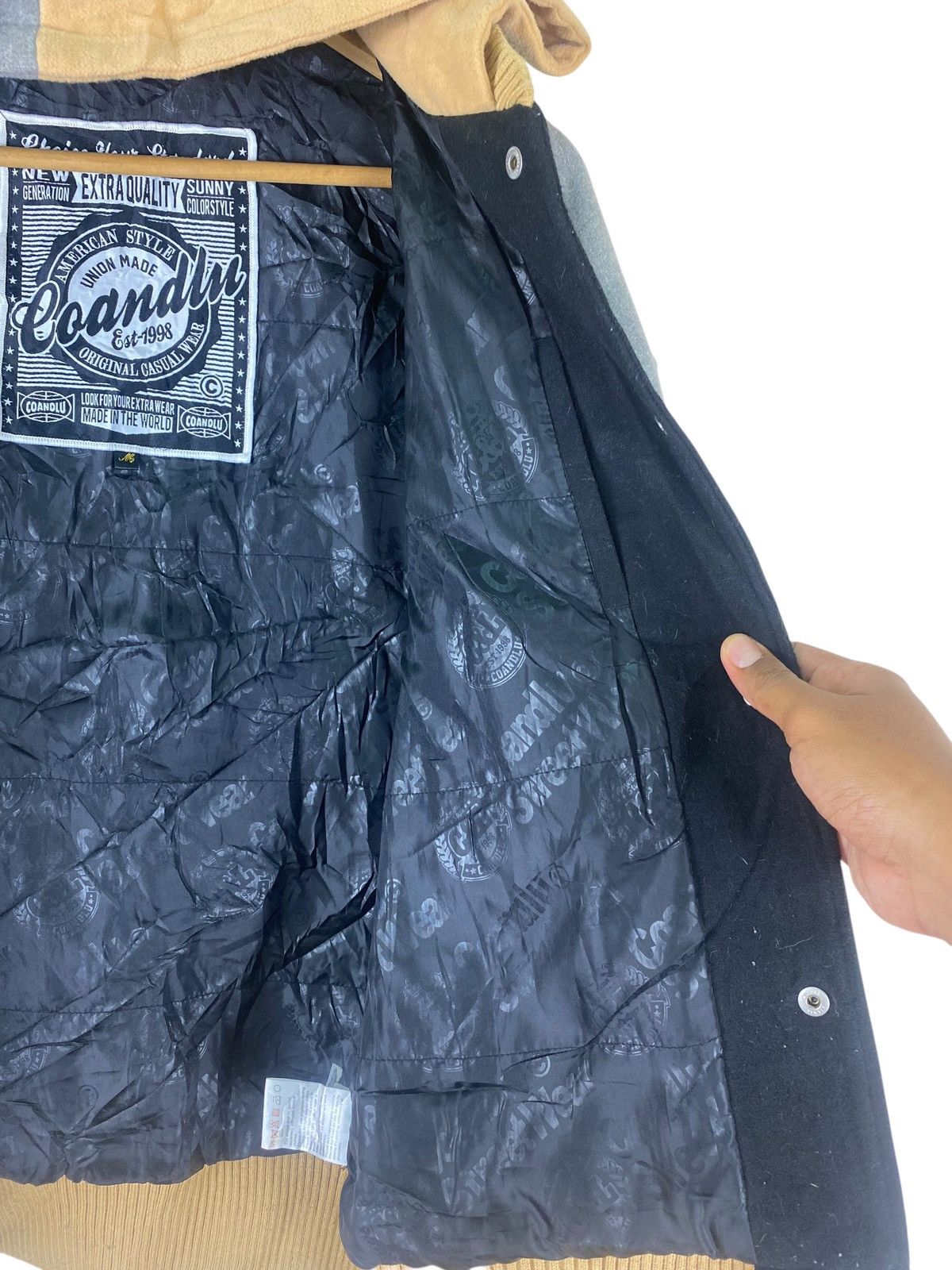 Japanese Brand Japanese Streetwear Co&Lu Hoodie Varsity Jacket Size US M / EU 48-50 / 2 - 14 Thumbnail