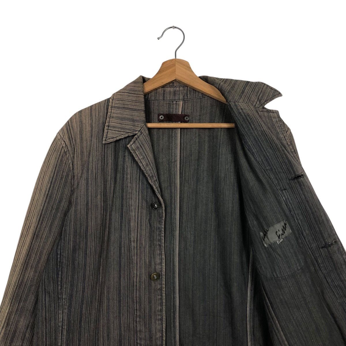 Japanese Brand 📌Vintage Hickory Chore Jacket Haze Simon Issey Miyake Size US M / EU 48-50 / 2 - 13 Thumbnail