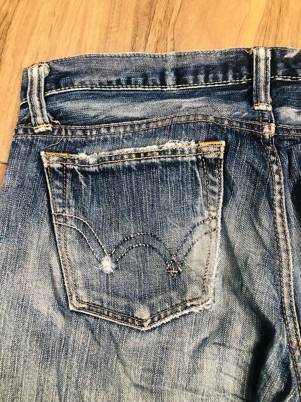 Edwin Edwin Distressed Jeans (21) Size US 32 / EU 48 - 18 Thumbnail