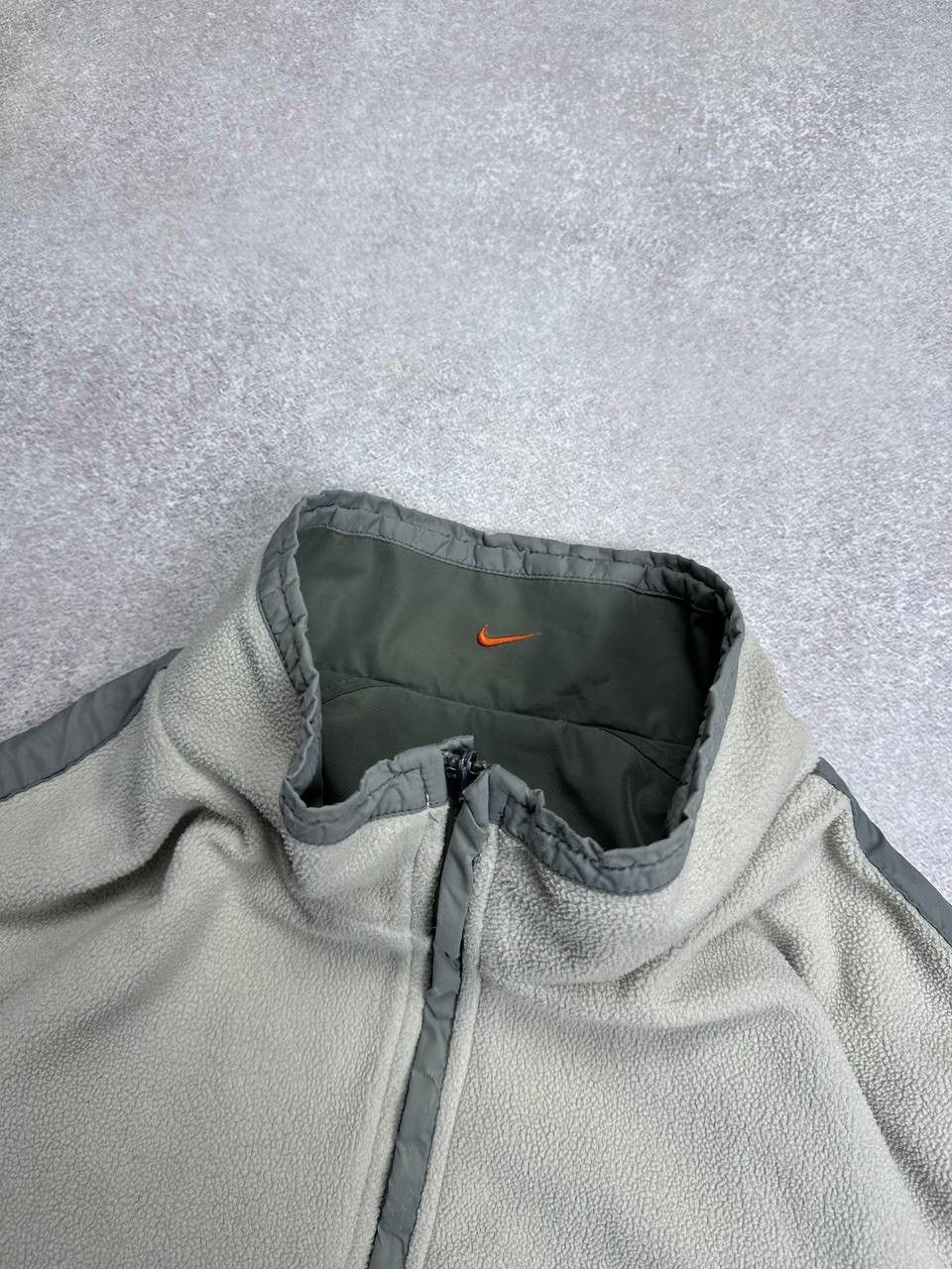 Nike × Vintage Vintage 90's Nike Reversible Fleece Nylon Sherpa Jacket XL Size US XL / EU 56 / 4 - 8 Thumbnail