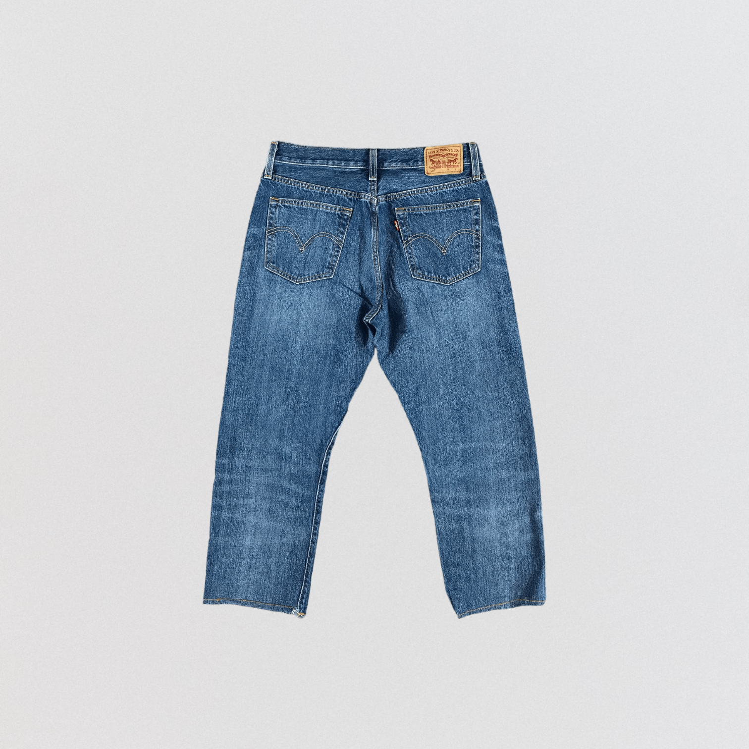 Levi's Vintage Blue Wash Levis 501 Jeans-JM3041 Size US 30 / EU 46 - 2 Thumbnail