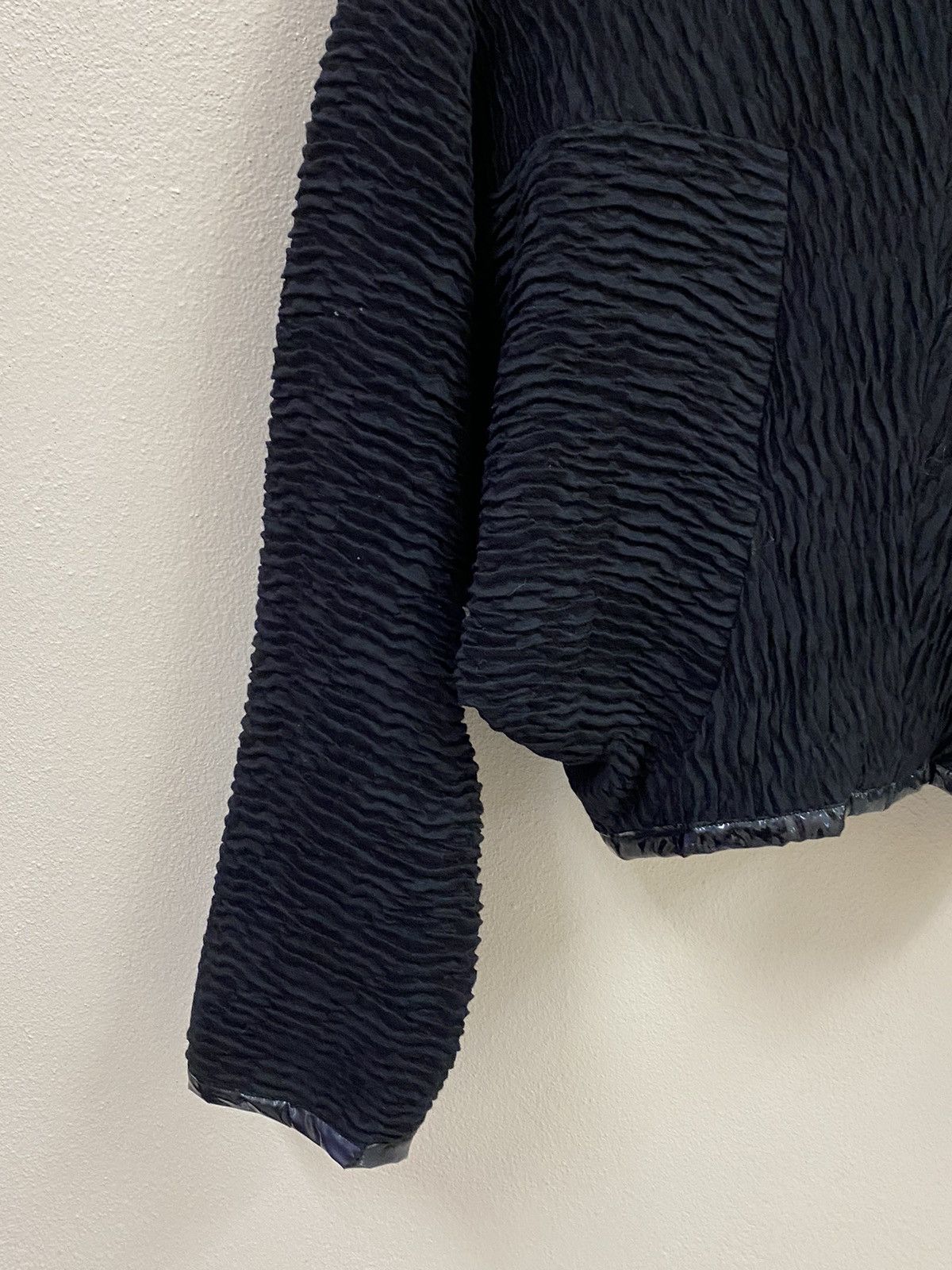 Comme des Garcons AD Winter 1991 Comme Des Garcons Pleating Croptop Jacket Size S / US 4 / IT 40 - 6 Thumbnail