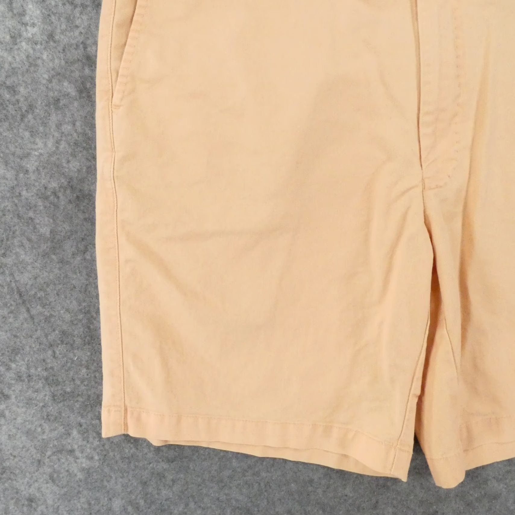 Peter Millar Peter Millar Shorts Mens 36 Chino Flat Front Orange Peach Preppy Casual Size US 35 - 3 Thumbnail