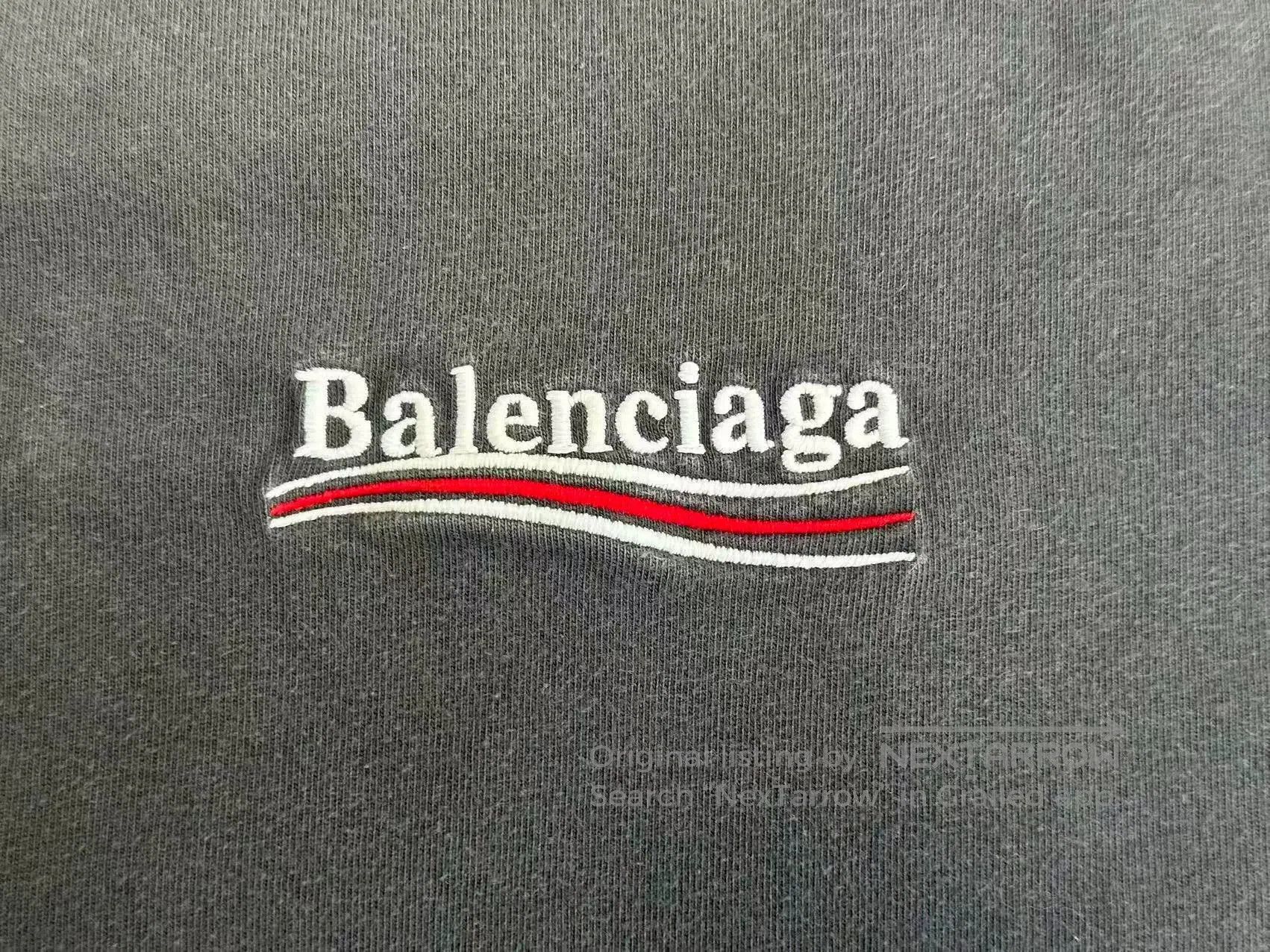 Balenciaga Balenciaga Men's Oversized T-shirt. Size US XXS / EU 40 - 3 Thumbnail