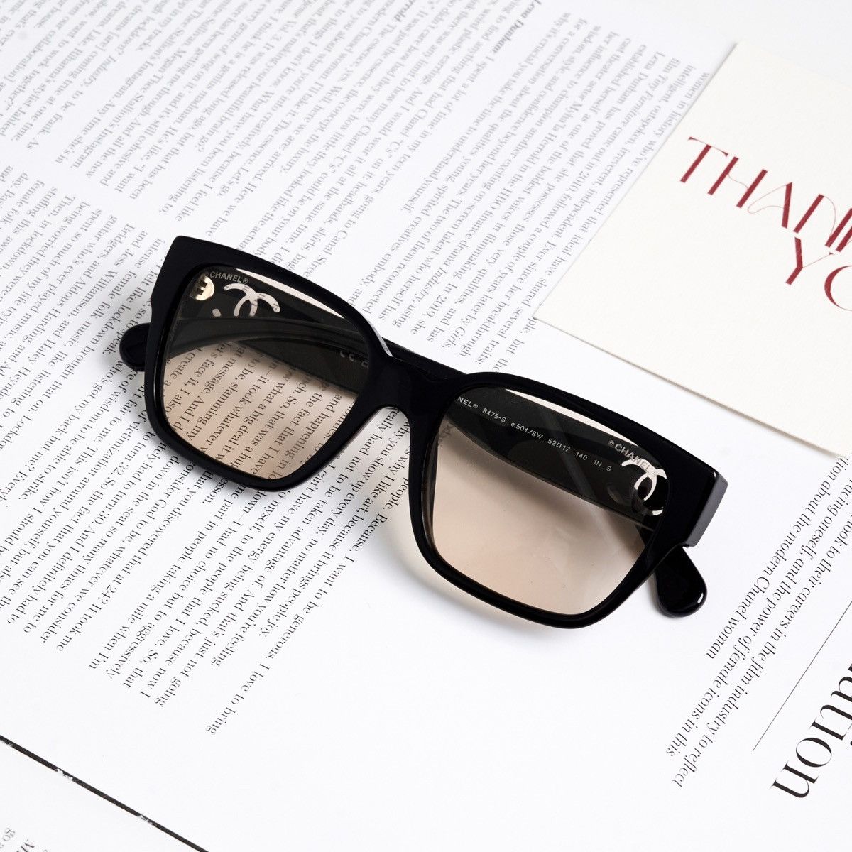 Chanel CHANEL 0CH3475S C501SW SUNGLASSES Size ONE SIZE - 6 Thumbnail