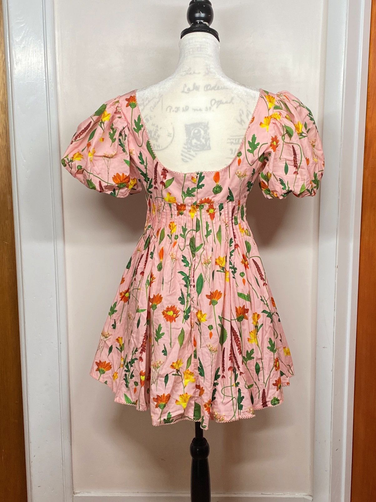 AGUA by Agua Bendita Agua by Agua Bendita Carmelo Floral Cotton Minidress size M Size M / US 6-8 / IT 42-44 - 10 Thumbnail
