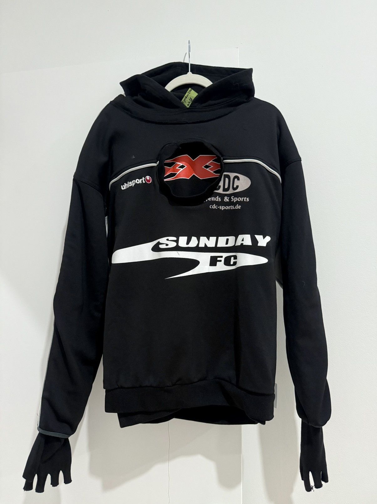 Prototypes RARE 1 of 1 PROTOTYPES Glove Hoodie hard proto-types balenci Size US L / EU 52-54 / 3 - 1 Thumbnail