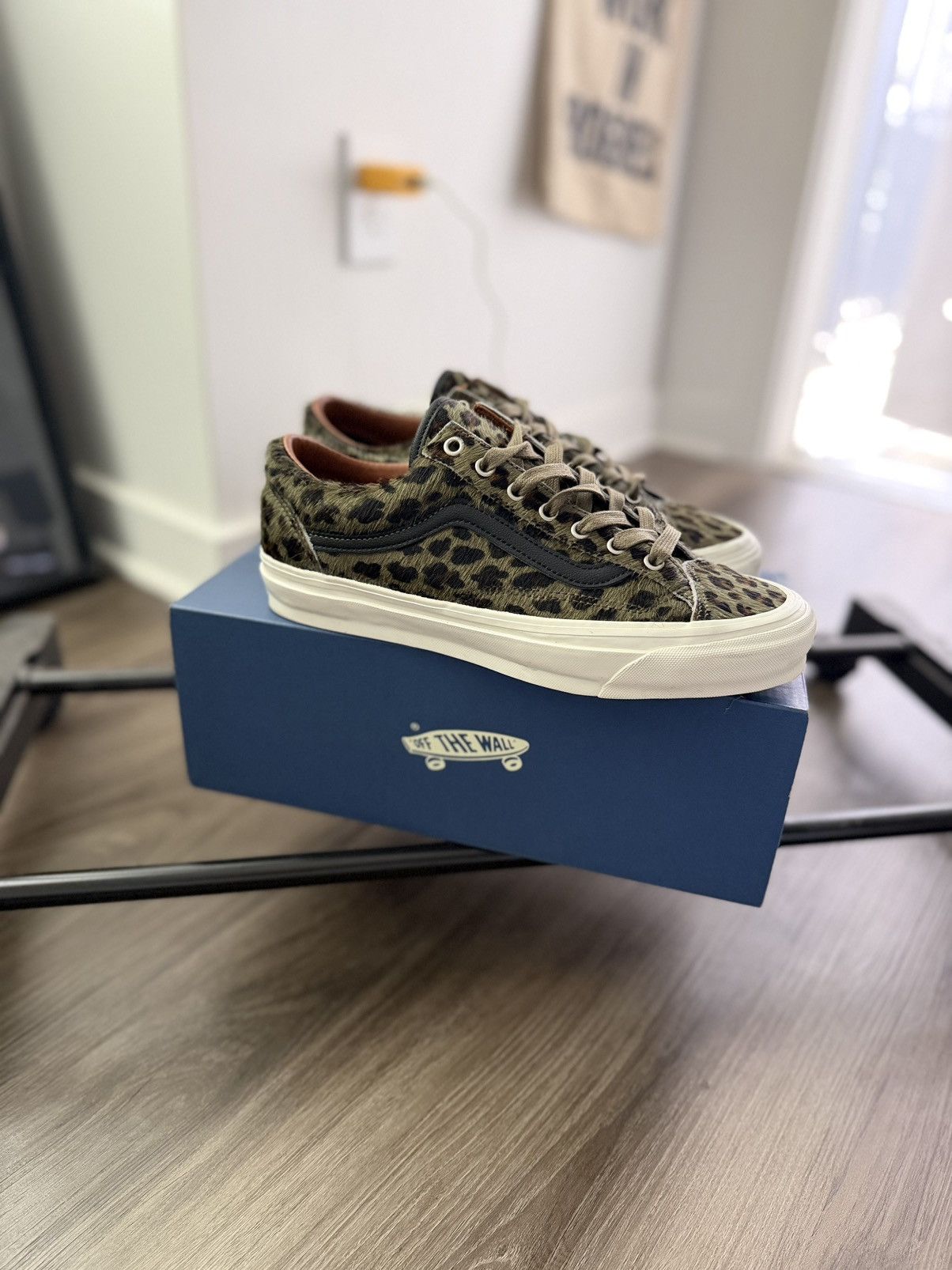 Vans Vans Old Skool Cheetah Olive Size US 9.5 / EU 42-43 - 2 Thumbnail