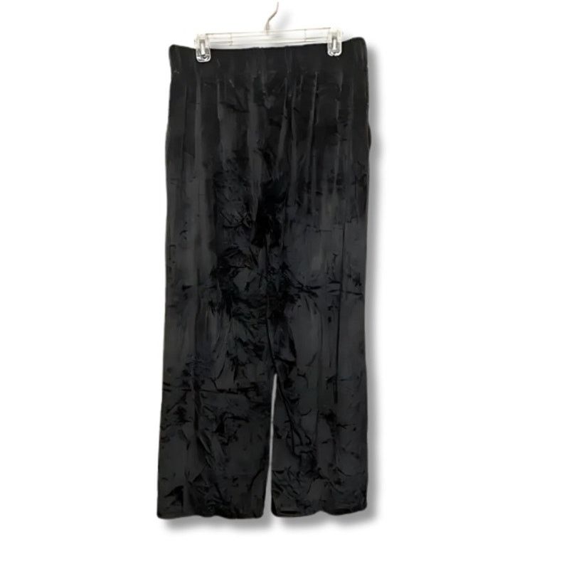 Michael Kors Michael Kors Pull On Pants Pockets Velour Black Womens L NWT Size 32" / US 10 / IT 46 - 5 Thumbnail