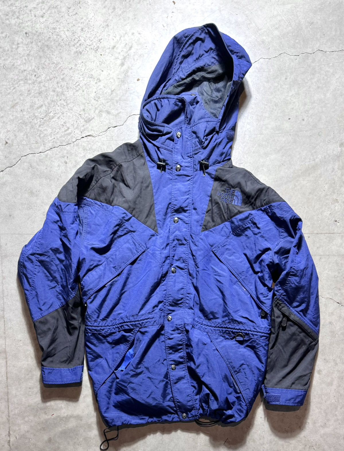 The North Face × Vintage Vintage 90’s The North Face TNF Parka Jacket Size XL Size US XL / EU 56 / 4 - 1 Thumbnail