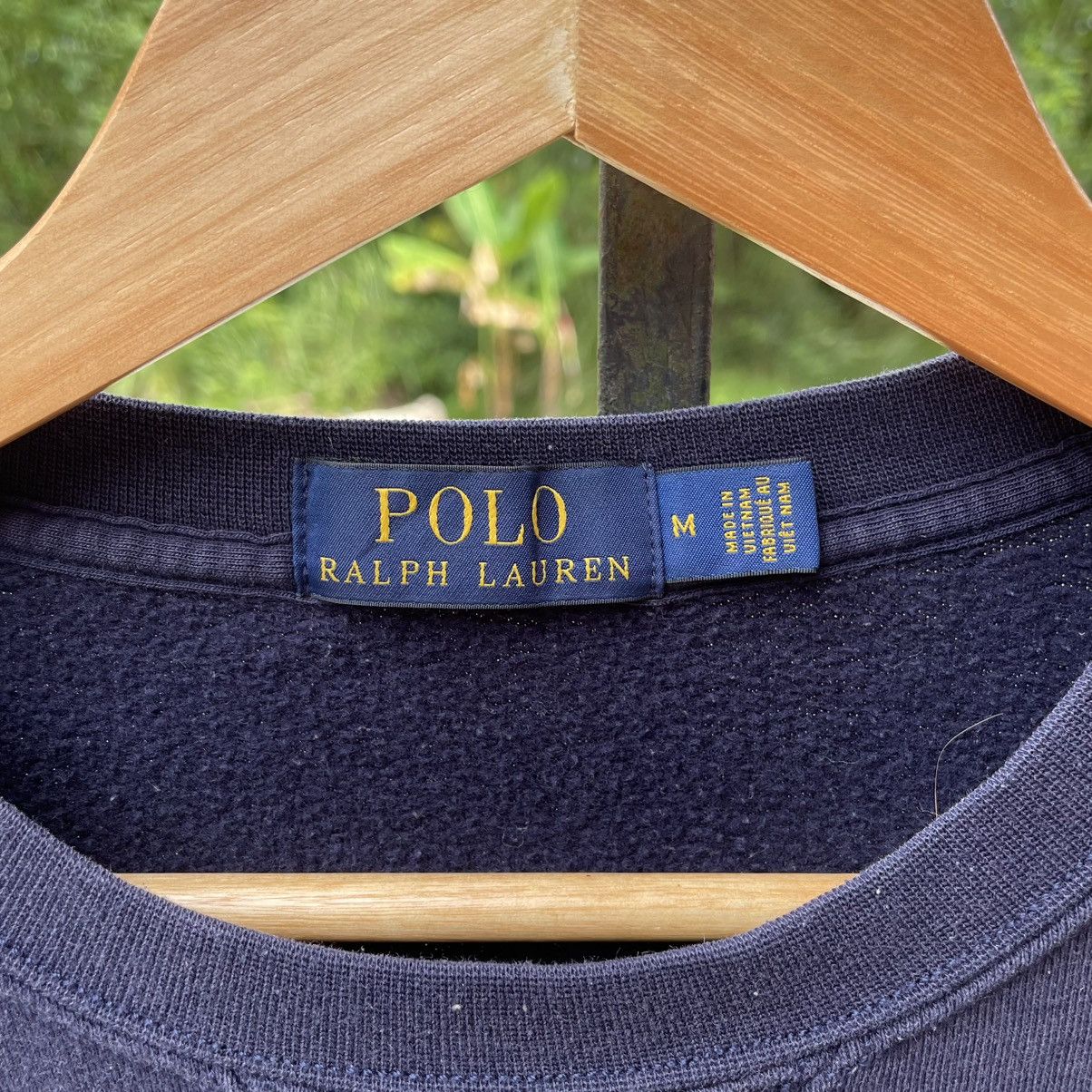 Polo Ralph Lauren 🔥Polo Ralph Lauren Small Pony Logo Blue Sweatshirts Size US M / EU 48-50 / 2 - 11 Thumbnail