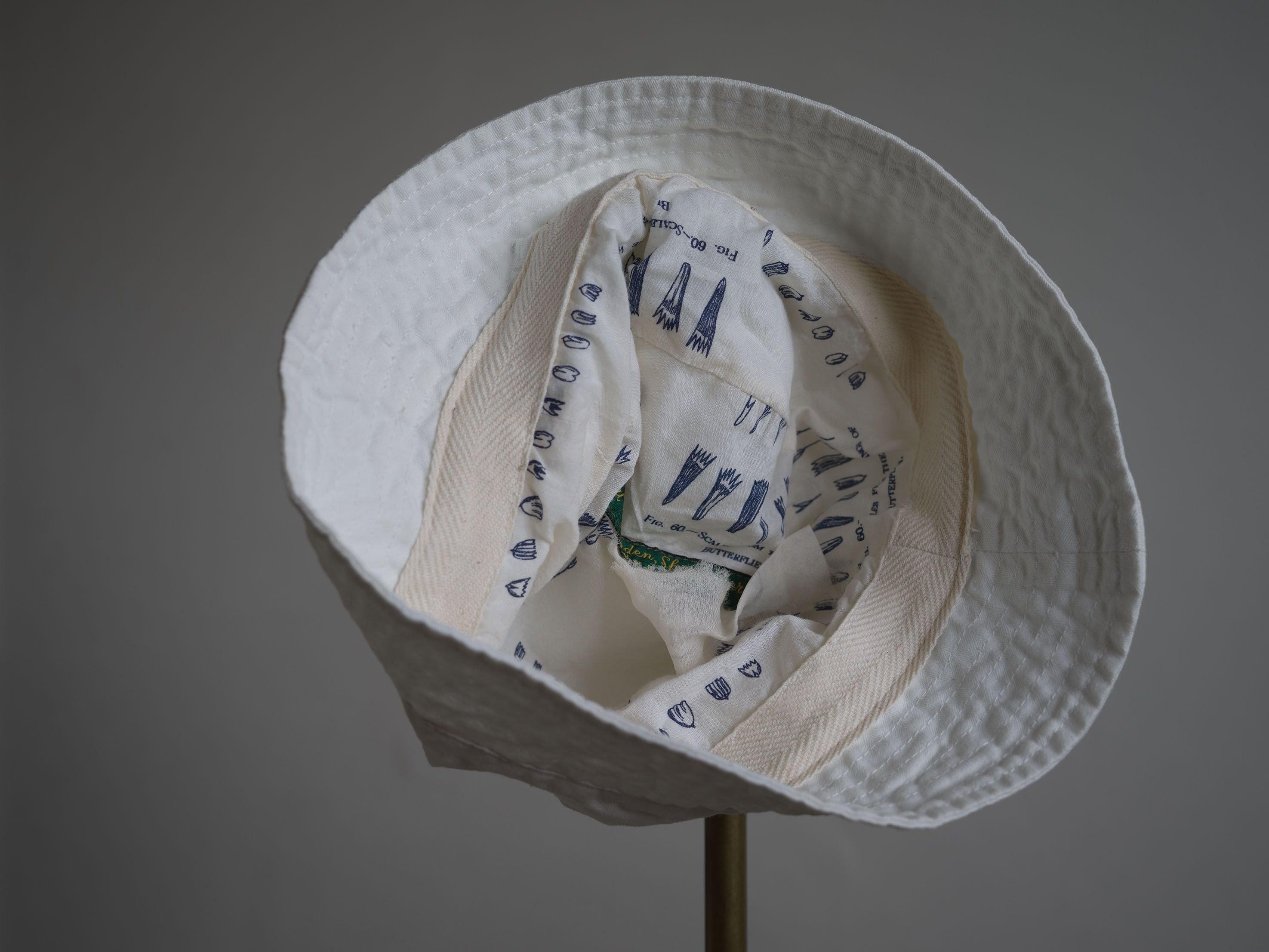 Paul Harnden Shoemakers DUMPSTER HAT HB COTTON WHITE Size ONE SIZE - 5 Thumbnail