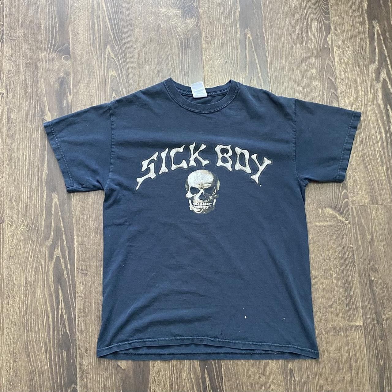 Vintage vintage sick boy motorcycle biker shirt Size US M / EU 48-50 / 2 - 2 Thumbnail