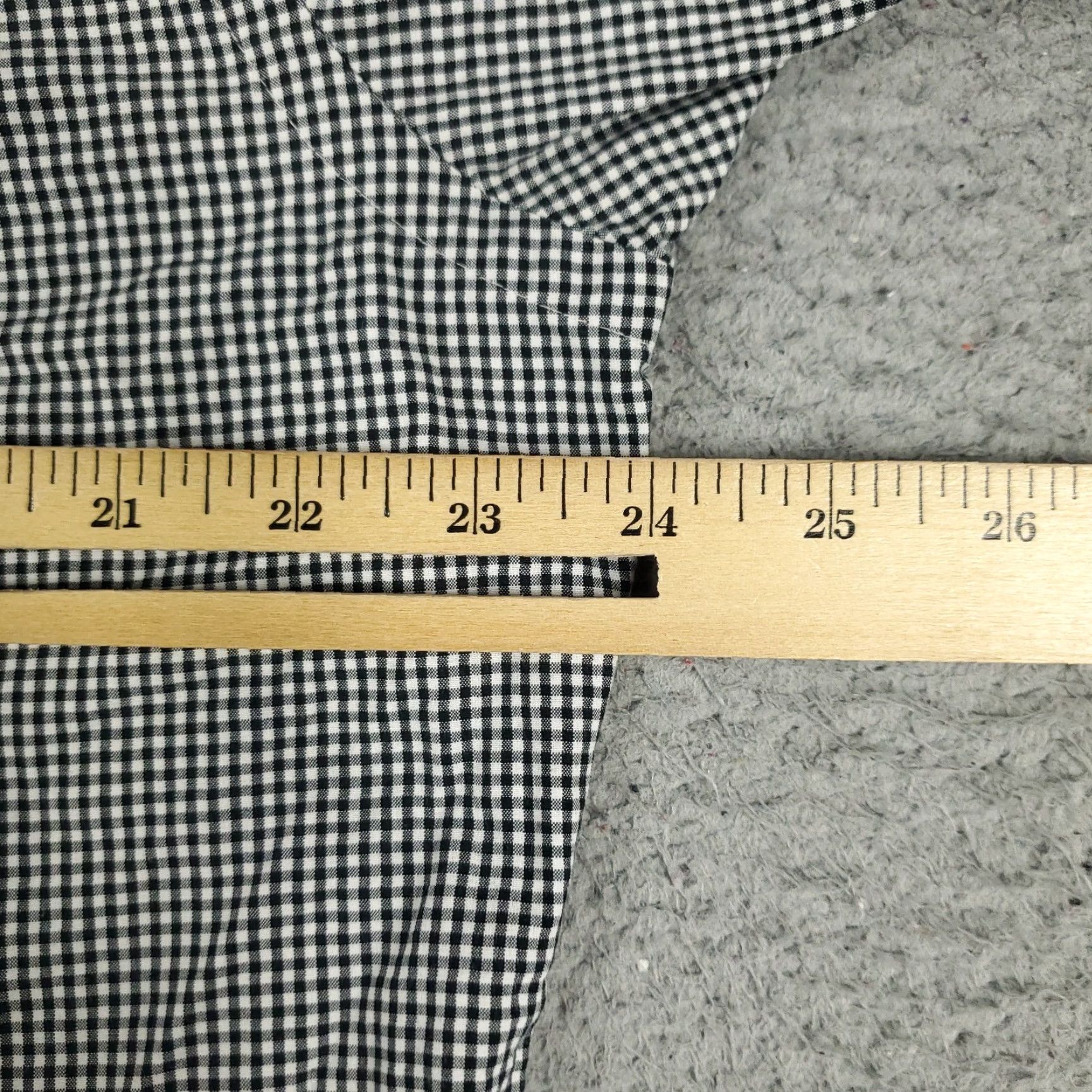Ralph Lauren Ralph Lauren Button Up Shirt Mens Large Gray Check Long Sleeve Cotton Casual Modern Size US L / EU 52-54 / 3 - 7 Thumbnail