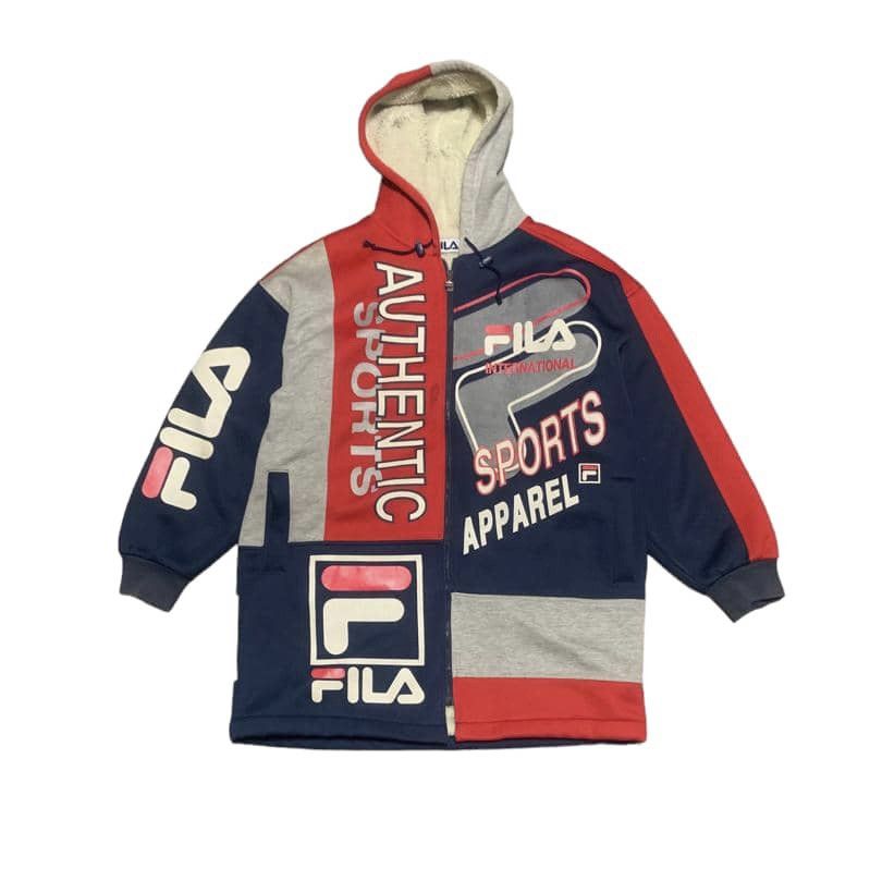 Vintage Fila International Authentic Sport Hoodie Jacket