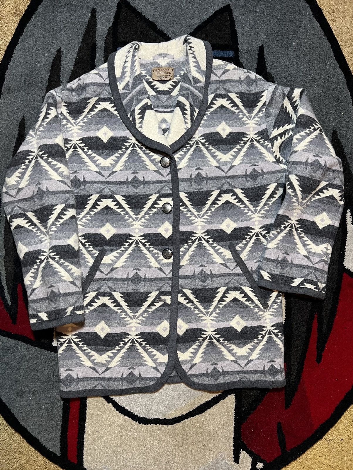 Pendleton KNOCKABOUTS by PENDLETON Piping Aztec Navajo Jacket Size M Size US M / EU 48-50 / 2 - 1 Thumbnail