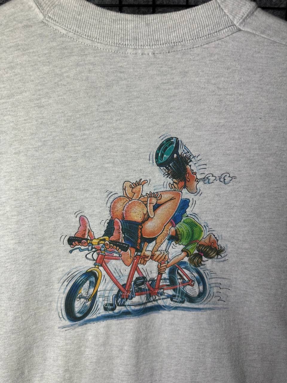 Band Tees × Vintage Vintage Bob Mal wider Tshirt Humor tee size Large Size US L / EU 52-54 / 3 - 2 Thumbnail