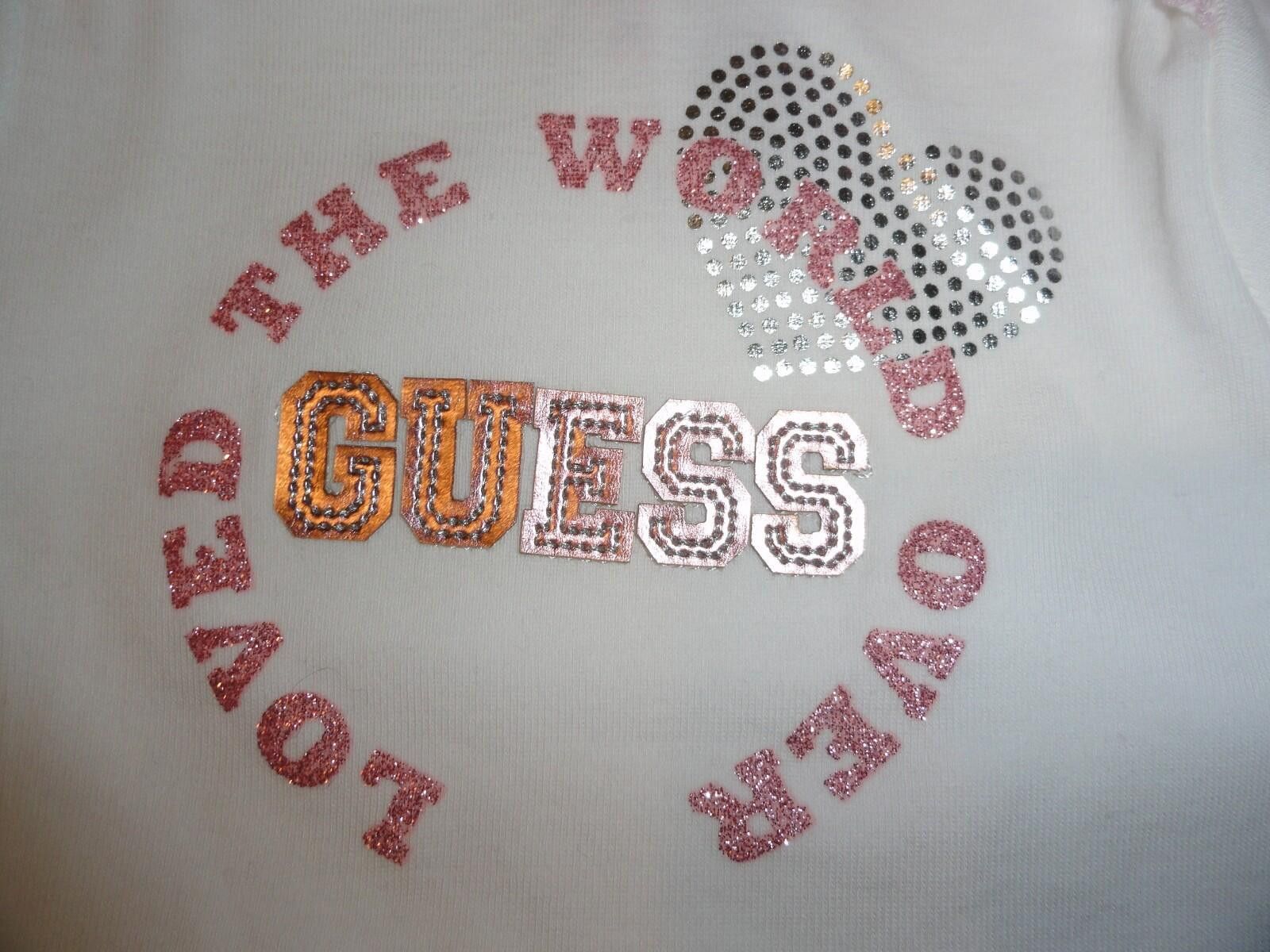 Guess Guess Baby Girls 3 Pc Outift Pink and White NWT NEW Size ONE SIZE - 2 Thumbnail