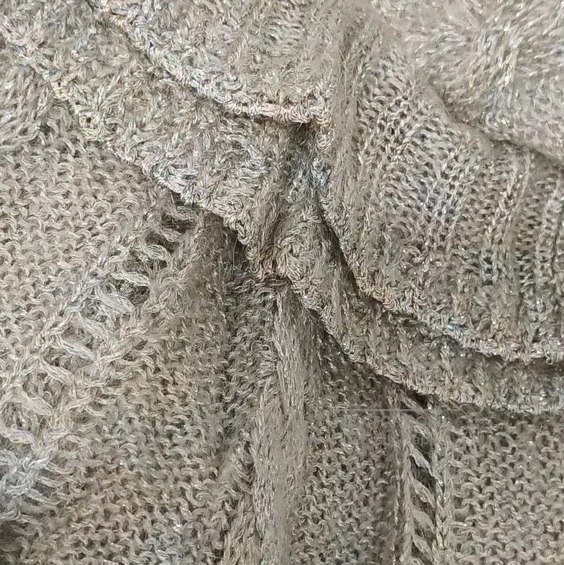 Valentino Valentino Gray Wool Cropped Sweater for Women . Size S / US 4 / IT 40 - 9 Thumbnail