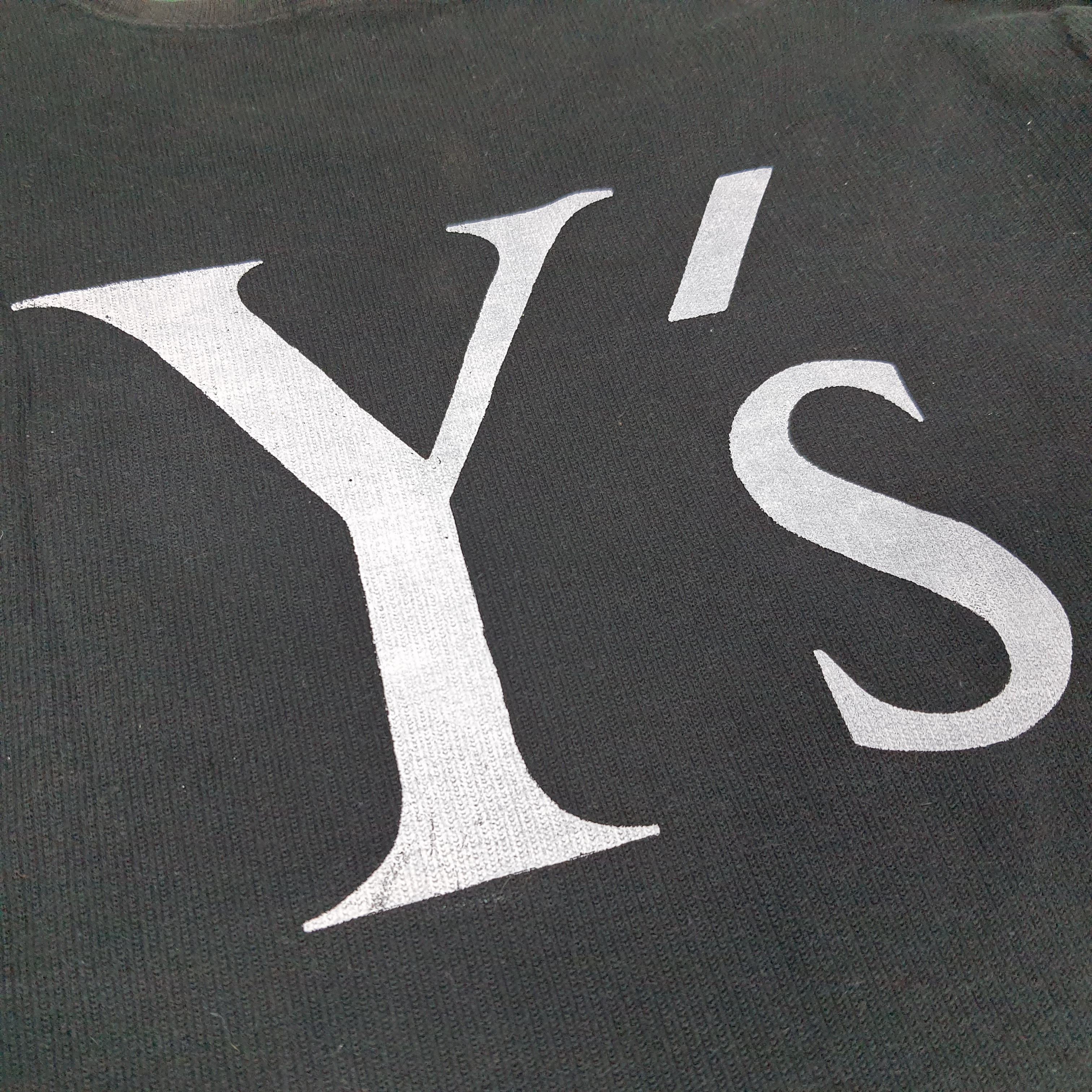 Vintage × Y's × Yohji Yamamoto Vintage SACSNY by Yohii Japanese Brand Custom Logo Tshirt Size US M / EU 48-50 / 2 - 2 Thumbnail
