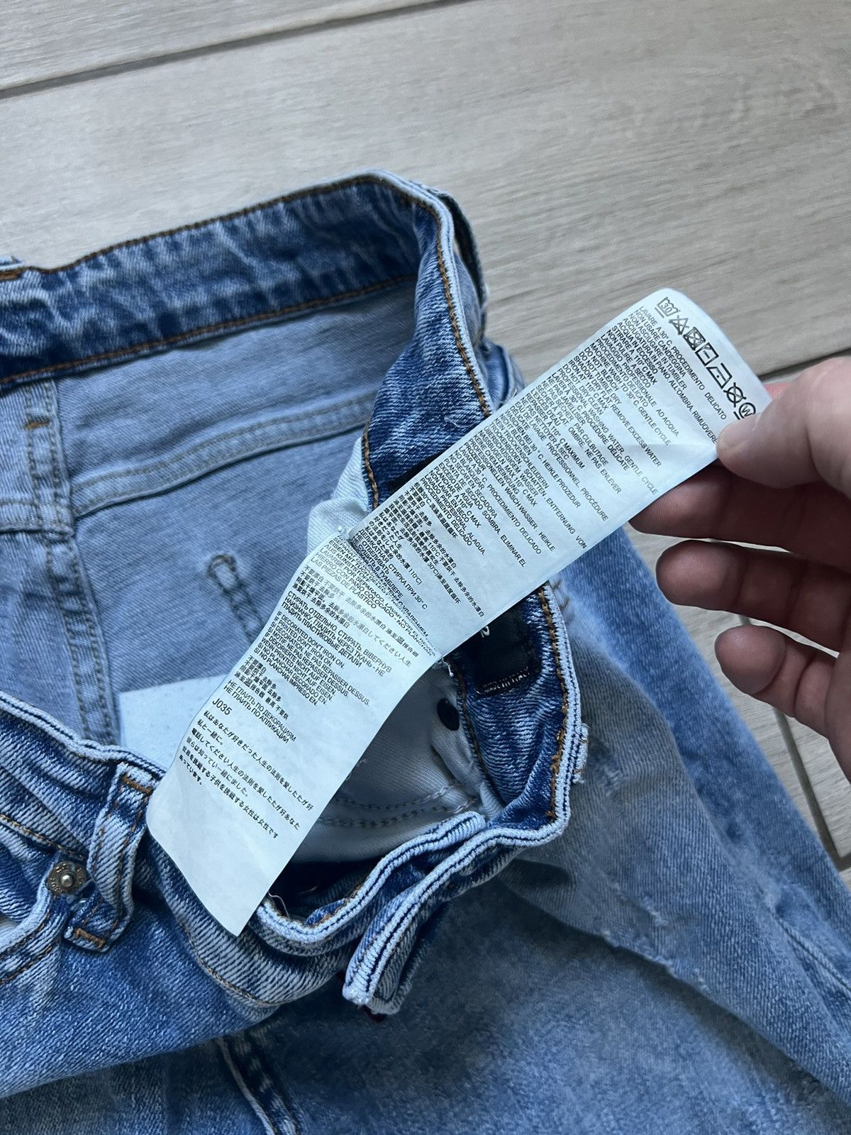 Dsquared2 Dsquared2 Jeans Men 48 Distressed Avant Garde Denim Size US 32 / EU 48 - 10 Thumbnail