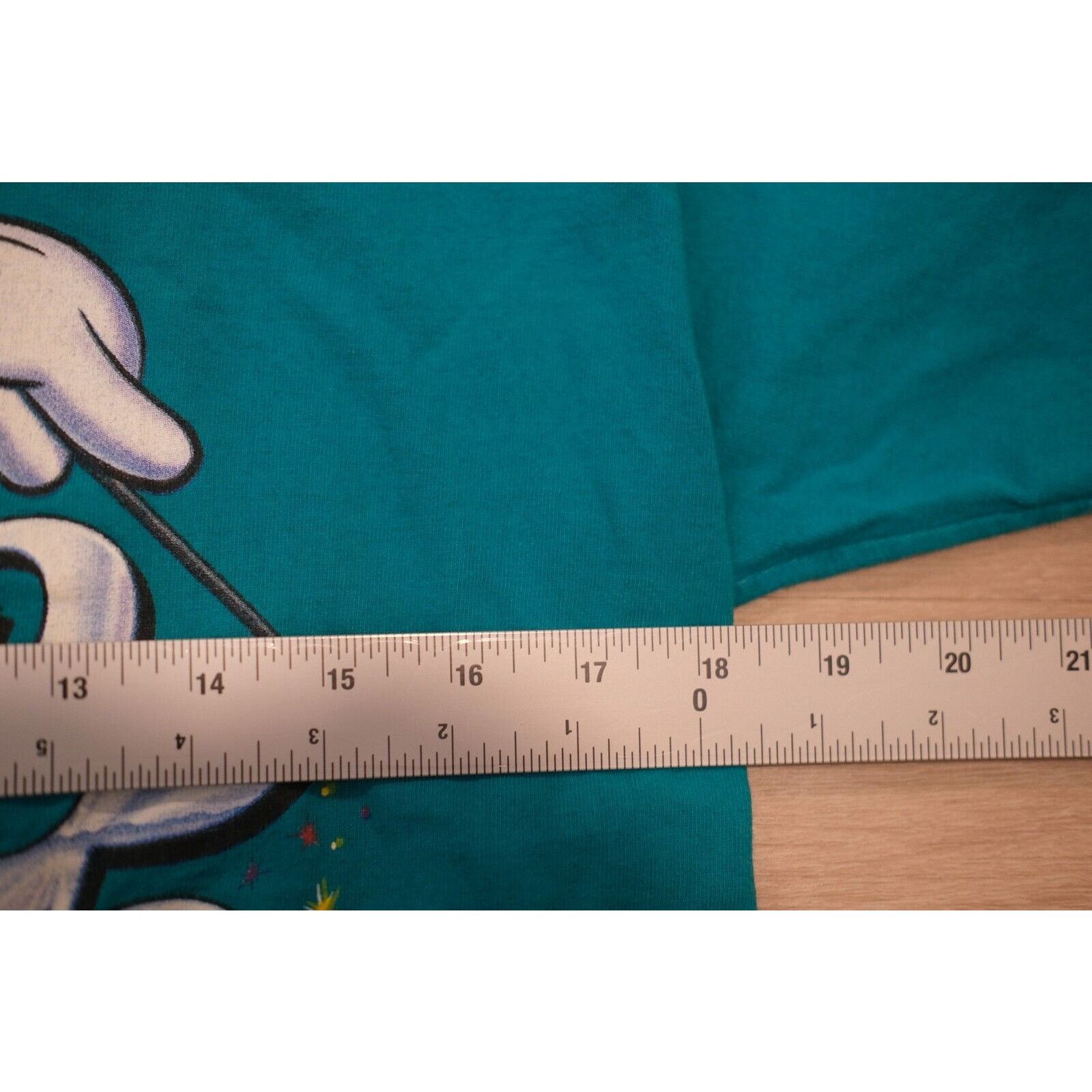 Disney Vintage 1996 Disney Mickey Mouse T-Shirt Unisex Large Blue Size US L / EU 52-54 / 3 - 6 Thumbnail