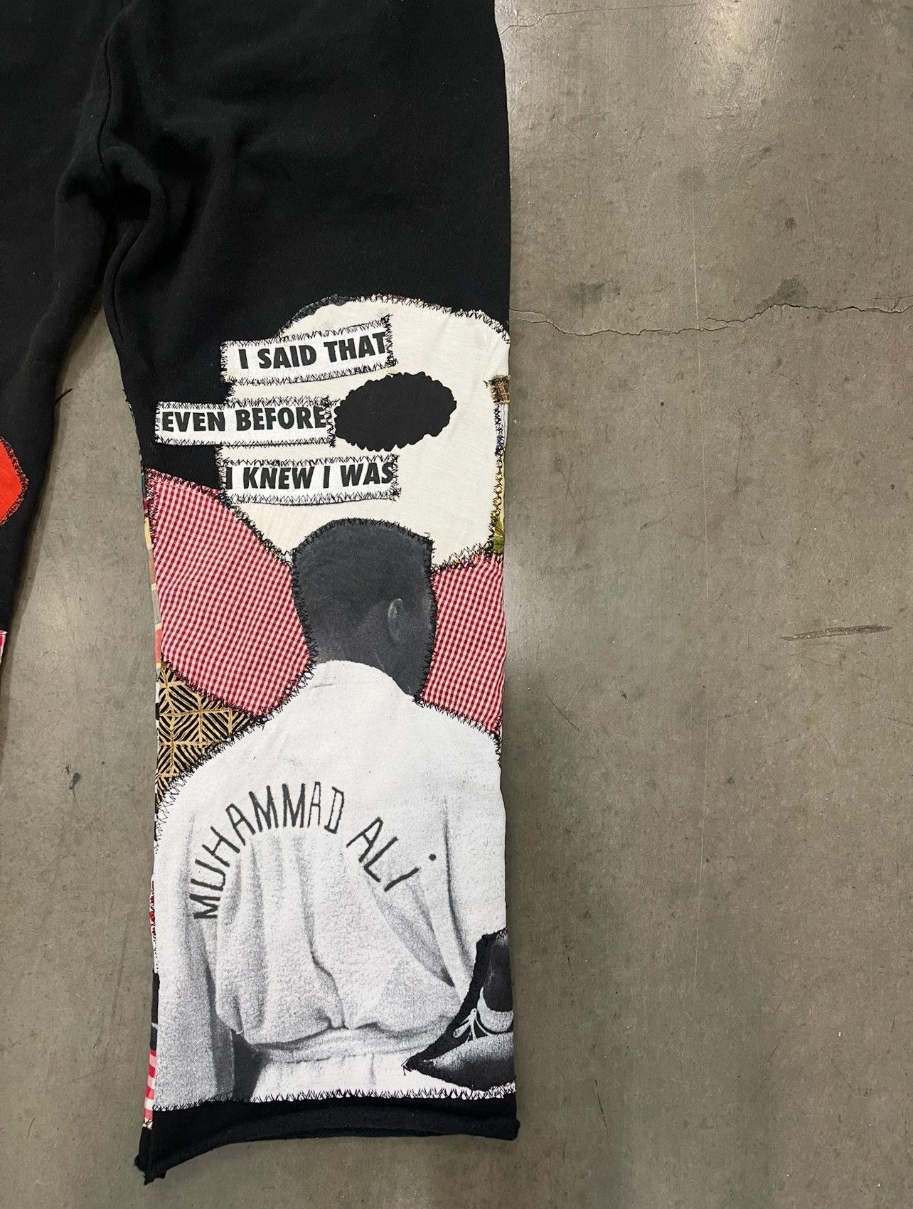 Other Bluesin’s “Even Before I Knew I Was Muhammad Ali Sweatpants Size US 34 / EU 50 - 5 Thumbnail