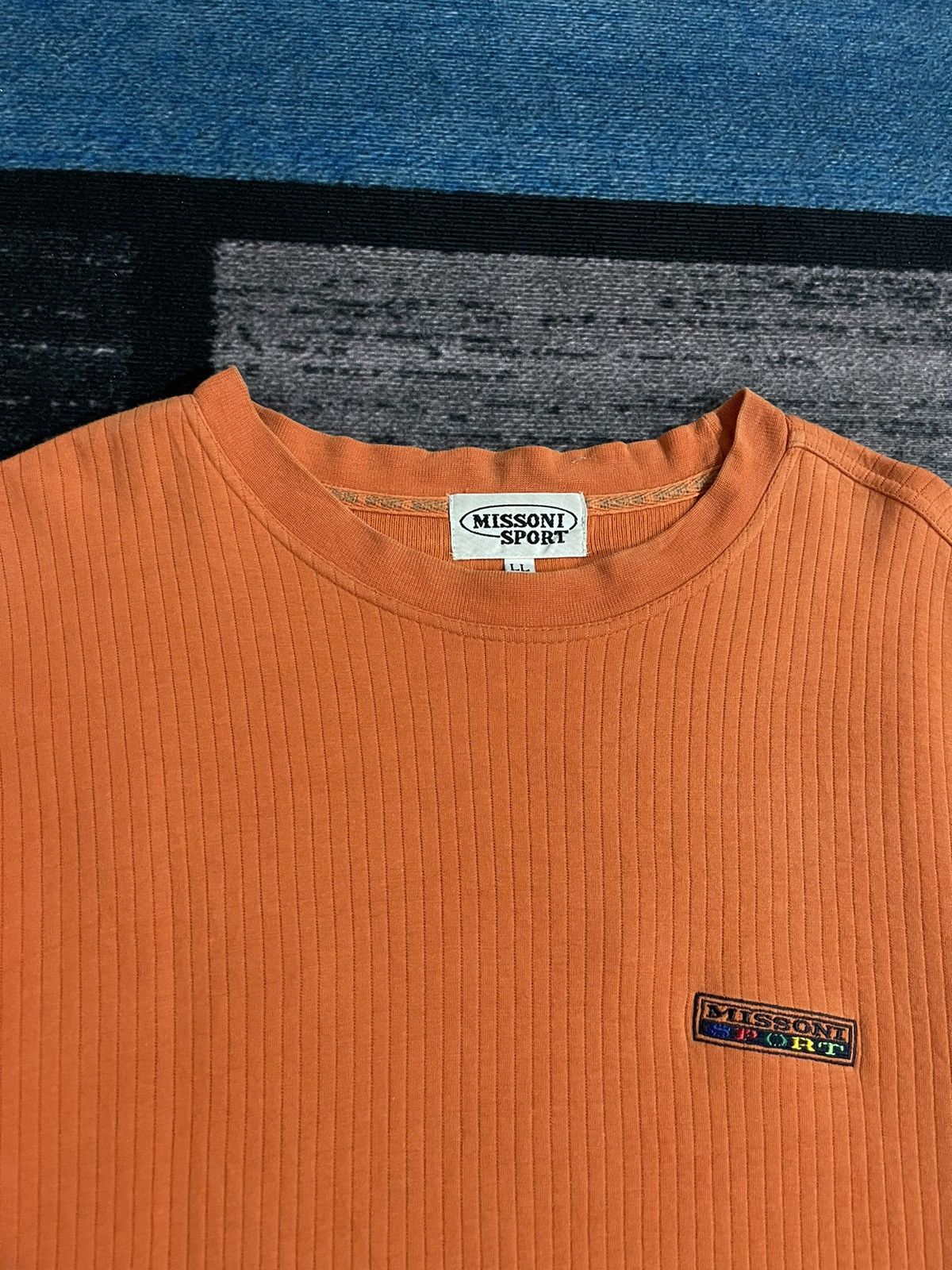 Missoni × Vintage Vintage Missoni Embroidery Logo Sweatshirt Size US XL / EU 56 / 4 - 6 Thumbnail