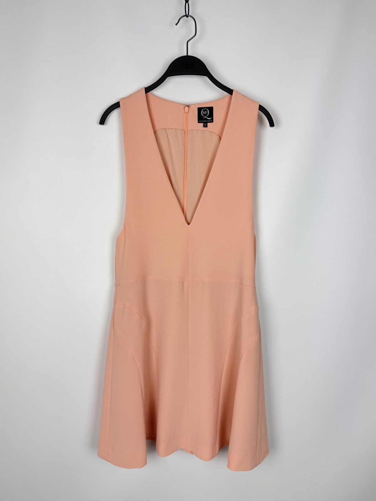 MCQ MCQ by Alexander McQueen Light Peach Mini Dress IT40 Size S / US 4 / IT 40 - 1 Thumbnail