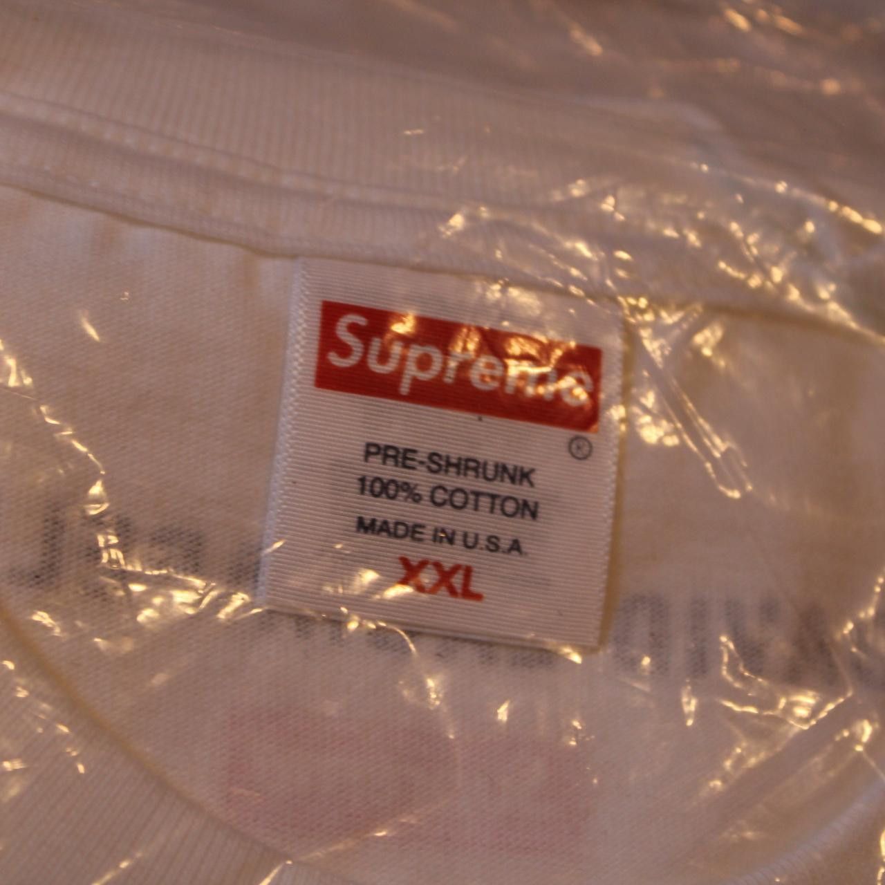 Supreme Supreme Holy War Tee - White Size US XXL / EU 58 / 5 - 6 Thumbnail